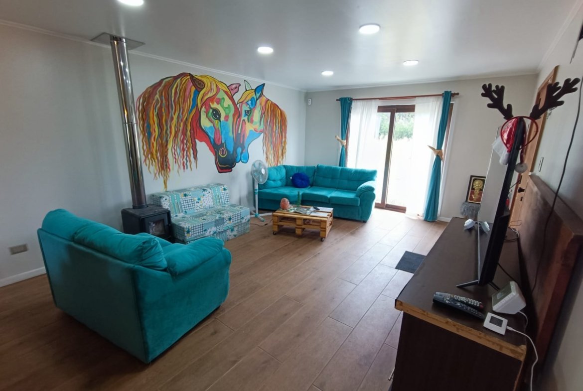 SE VENDE CASA EN PARCELA A 4 KILÓMETROS DE LOS ÁNGELES