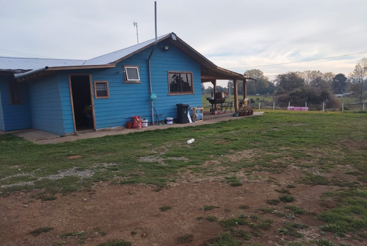SE VENDE PARCELA PITRUFQUÉN CON CASA Y DOS CABAÑAS REGULARIZADAS