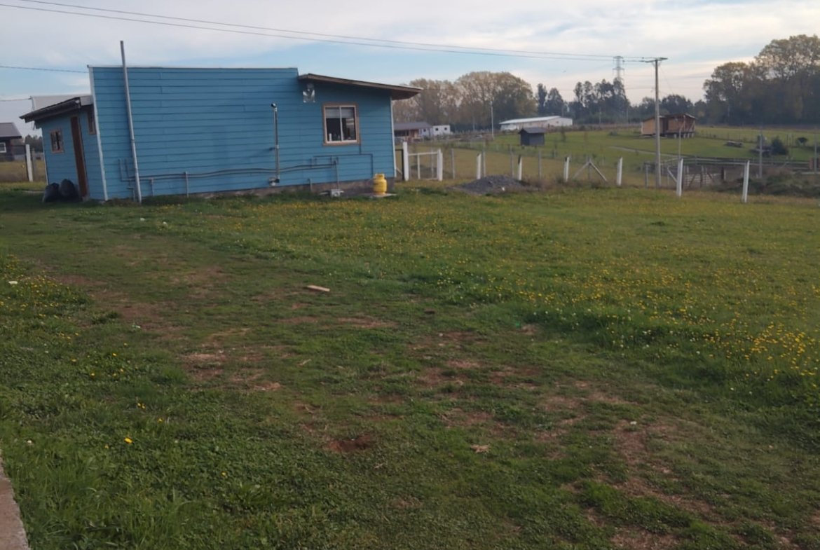 SE VENDE PARCELA PITRUFQUÉN CON CASA Y DOS CABAÑAS REGULARIZADAS