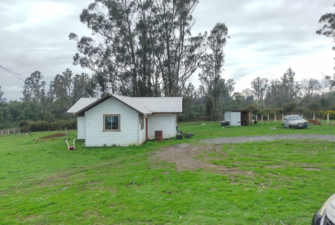 SE VENDE PARCELA PITRUFQUÉN CON CASA Y DOS CABAÑAS REGULARIZADAS