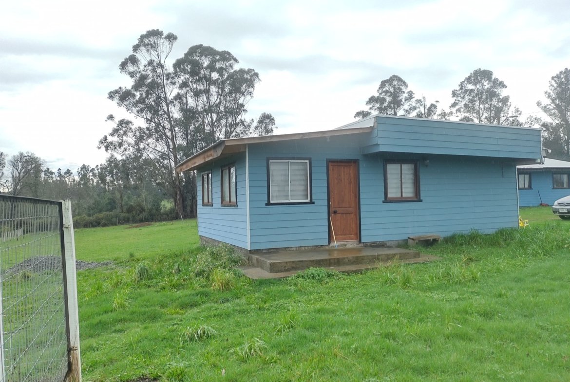 SE VENDE PARCELA PITRUFQUÉN CON CASA Y DOS CABAÑAS REGULARIZADAS