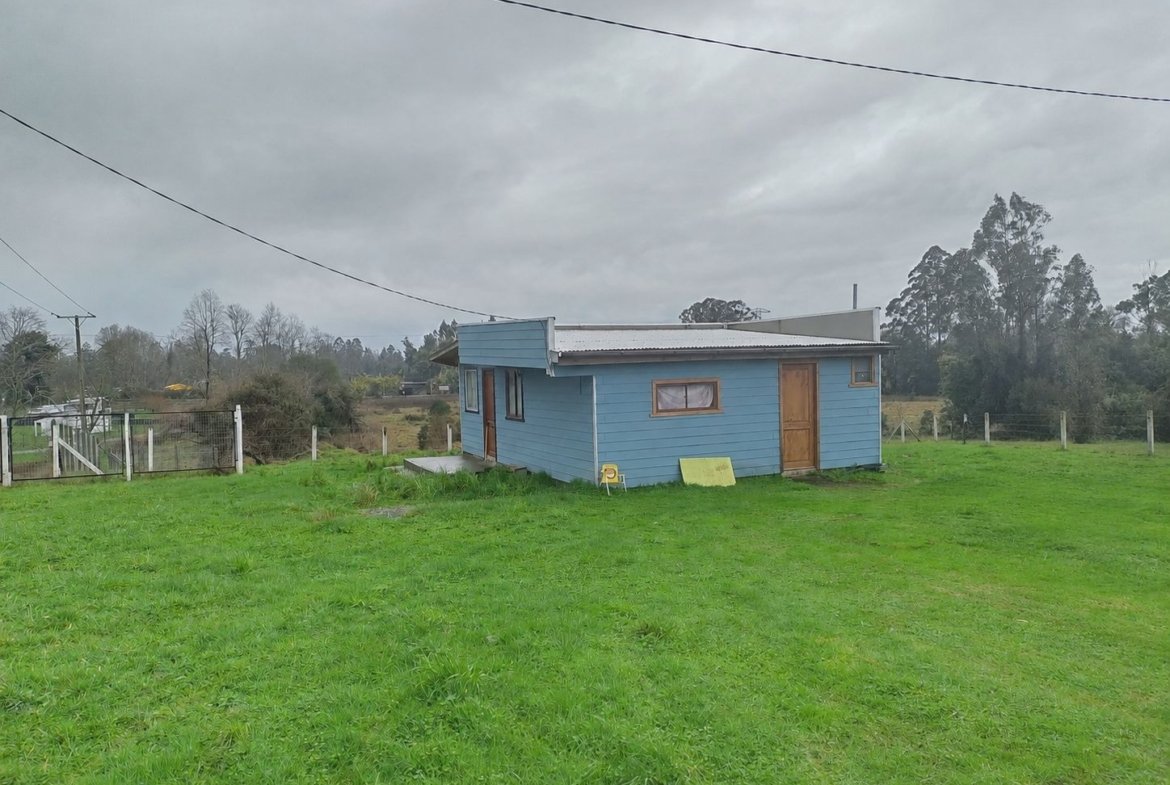 SE VENDE PARCELA PITRUFQUÉN CON CASA Y DOS CABAÑAS REGULARIZADAS