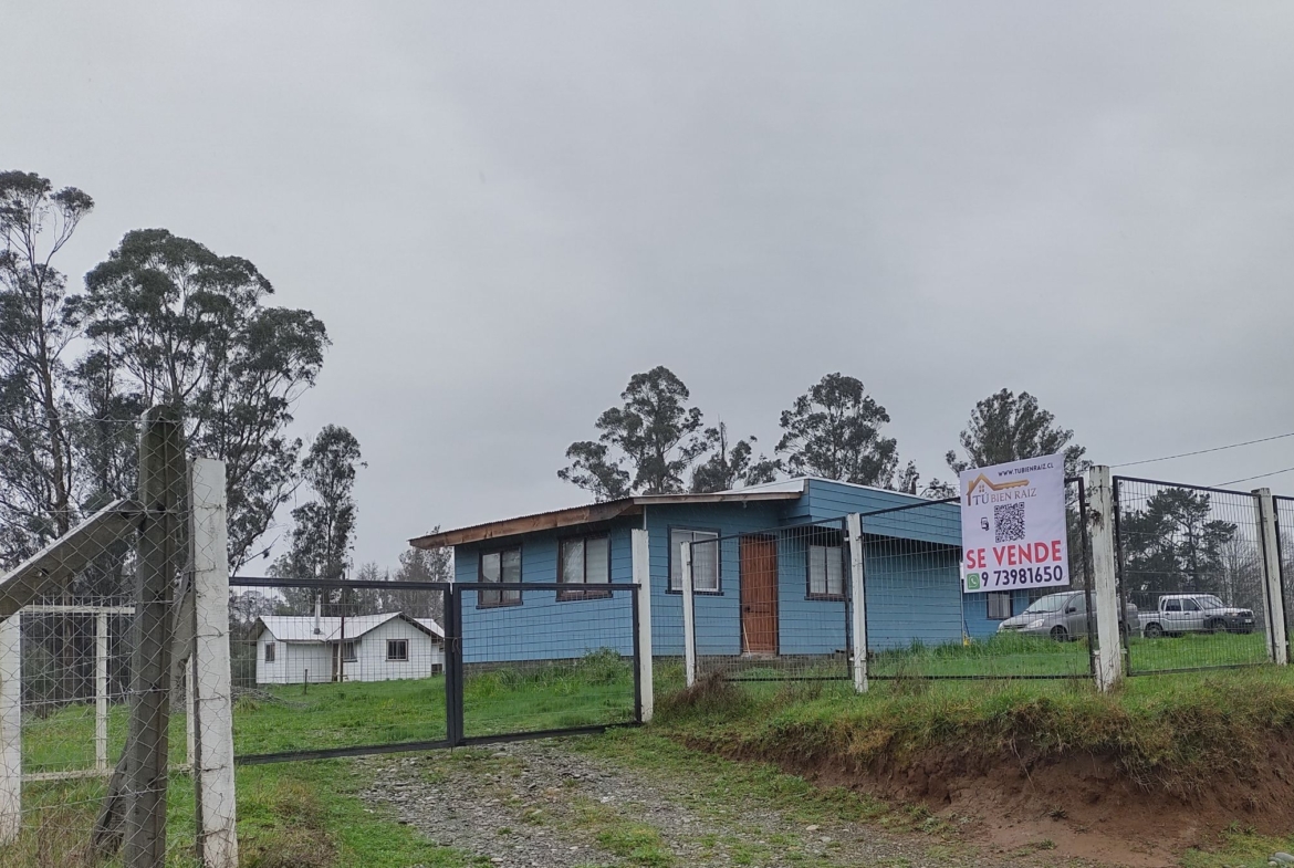 SE VENDE PARCELA PITRUFQUÉN CON CASA Y DOS CABAÑAS REGULARIZADAS