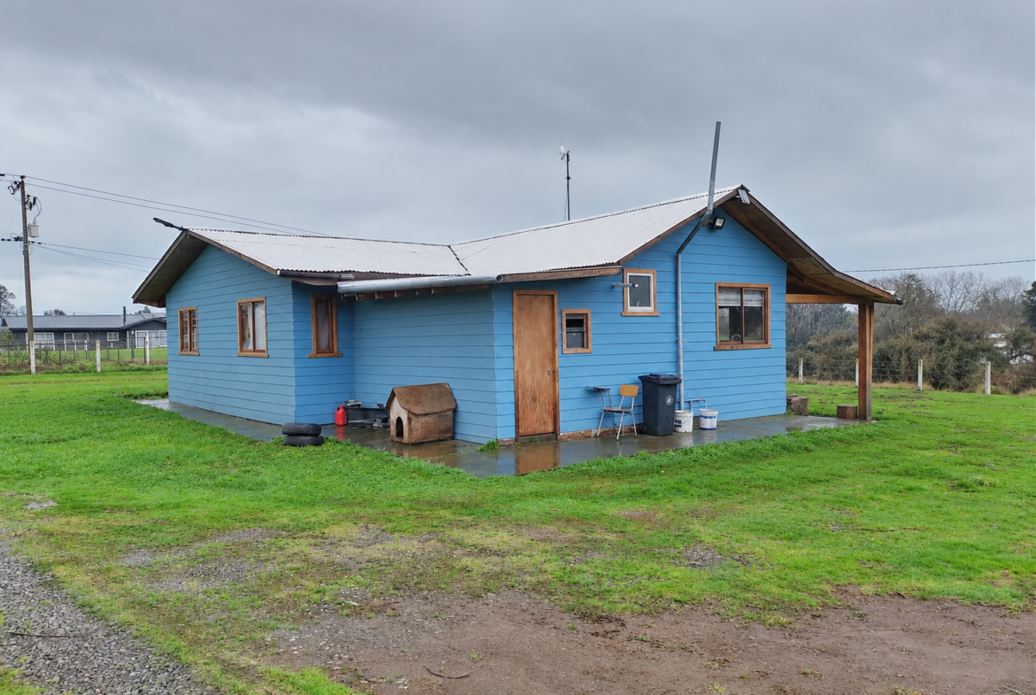 SE VENDE PARCELA PITRUFQUÉN CON CASA Y DOS CABAÑAS REGULARIZADAS
