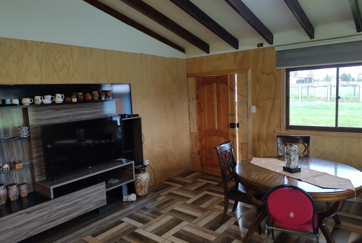 SE VENDE PARCELA PITRUFQUÉN CON CASA Y DOS CABAÑAS REGULARIZADAS